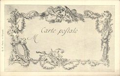 CPA Les chefs d'oeuvre de l'art Le matin Lancret De Larmessin