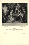 CPA Les chefs d'oeuvre de l'art L'aprs dinee Lancret De Larmessin trictrac