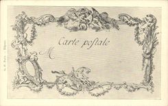 CPA Les chefs d'oeuvre de l'art Le jeu de cache cache Mitoulas Lancret Larmessin