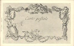 CPA Les chefs d'oeuvre de l'art La servante justifiee Lancret Larmessin