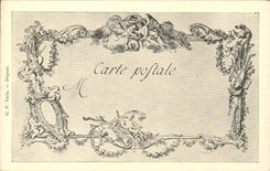 CPA Les chefs d'oeuvre de l'art Le midi Eventail Lancret Larmessin