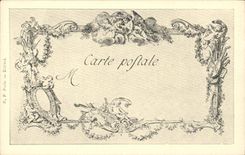 CPA Les chefs d'oeuvre de l'art Le jeu de pied de Beuf Lancret Larmessin