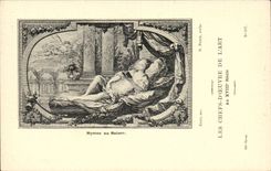 CPA Les chefs d'oeuvre de l'art Hymne au baiser Eisen Ponce