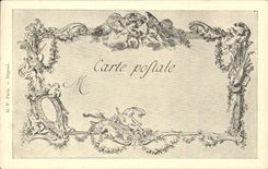 CPA Les chefs d'oeuvre de l'art Baiser Eisen Massard