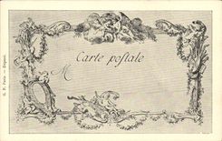 CPA Les chefs d'oeuvre de l'art Venus et l'amour Eisen Massard