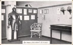 Mittelalterliche Rustung des CPA Dr-Hess V Wichdorf Zimmer