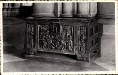 CPA Ypres Cathedrale Kasten 15 Str-Martin