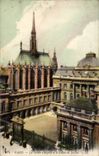 Paris CPA La Sainte Chapelle et le palais de justice