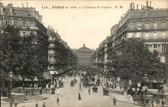 Paris CPA Which occurred of the Opera