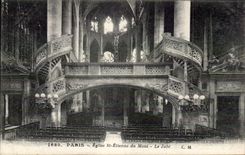Paris CPA Church Saint Etienne of the Mount Jube
