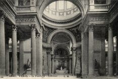 Paris CPA the Interior Pantheon