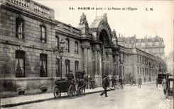 Paris CPA Elys3ee palace