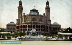 Paris CPA Palate of Trocadero