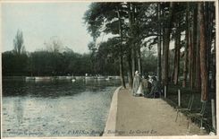 Paris CPA Bois de Boulogne Le grand lac