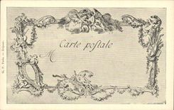 CPA Les chefs d'oeuvre de l'art au 18eme Mademoiselle Lavergne Liotard Daoule et Ravenet