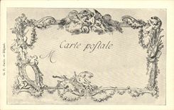 CPA Les chefs d'oeuvre de l'art au 18eme Vignette pour les Confessions du comte de Desrais De Launay