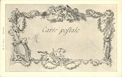 CPA Les chefs d'oeuvre de l'art au 18eme Les bergers romains Mettay Le Veau