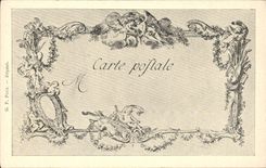 CPA Les chefs d'oeuvre de l'art au 18eme Blaise et Babet Duclos Le Veau