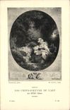 CPA Les chefs d'oeuvre de l'art au 18eme La bonne mere Fragonard De Launay