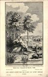 CPA Les chefs d'oeuvre de l'art au 18eme Scene des amours de Myrtill 1761 Gravelot Legrand