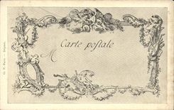 CPA Les chefs d'oeuvre de l'art au 18eme Le scrupule Gravelot Le Veau