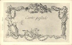 CPA Les chefs d'oeuvre de l'art au 18eme Mes gens ou les commissionnaires ultramontains De Saint Aubin Tillard