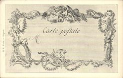 CPA Les chefs d'oeuvre de l'art au 18eme Au moins soyes discret De Saint Aubin 