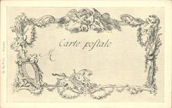 CPA Les chefs d'oeuvre de l'art au 18eme La baronne de Rebecque De Saint Aubin 