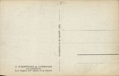 CPA Saint Bertrand of comminges the cathedral rogues 15th and the pulpit