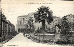 CPA Toulouse Le jardin du musee
