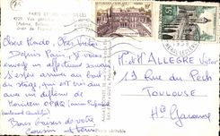 MODERN CARD Paris Palate of Chaillot