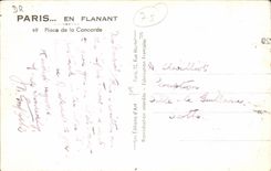 CPA Paris Places Harmony (Eiffel Tower)