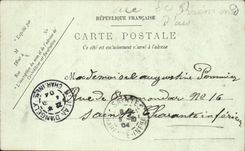 CPA Paris crowd one day of review Esplanade of Invalides the TOP