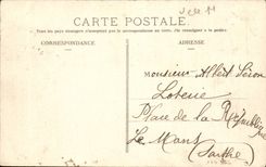 Paris CPA Wood of Vincennes Lake Daumesnil Landing stage