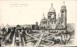 Paris CPA Sacre Coeur Montmartre