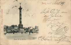 Paris CPA Places Bastille