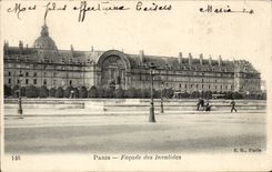 Paris CPA Frontage of Invalides
