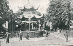 Paris CPA Bois de Boulogne Pavillon chinois ( China China )