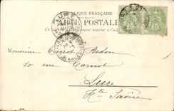 Paris CPA Les grands boulevards et le Credit Lyonnais