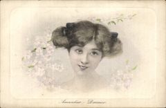 CPA Fantasy Woman Almond tree Softness