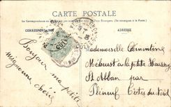 CPA Fantasy Child Poisson d' Avril Easter Angel Angel