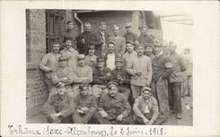 Militaria - Real photo Trhana Saw Altenbourg - June 2nd 1918 - CPA
