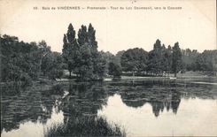 Paris - 12 - Bois de Vincennes - Promenade - Tour du Lac Daumesnil - CPA 