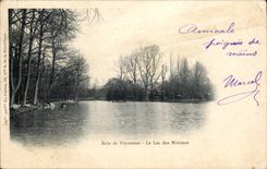 Paris - 12 - Bois de Vincennes - Le Lac des Minimes - CPA 