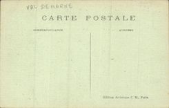 Vincennes - Capitals and Waste-gas mains of the Vault of Fort - CPA
