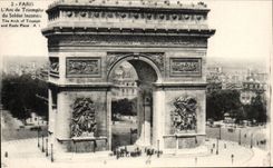 Paris - 8 - Arc de Triomphe - CPA