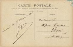 Fantasy - Man - Man Lost in Thought - CPA