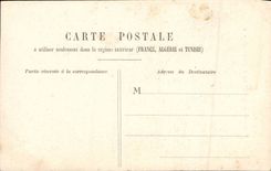 Fantaisie - Couple in love - CPA 