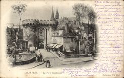 Chartres - the Guillaume Gate - CPA