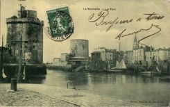 La Rochelle - der Hafen - CPA
